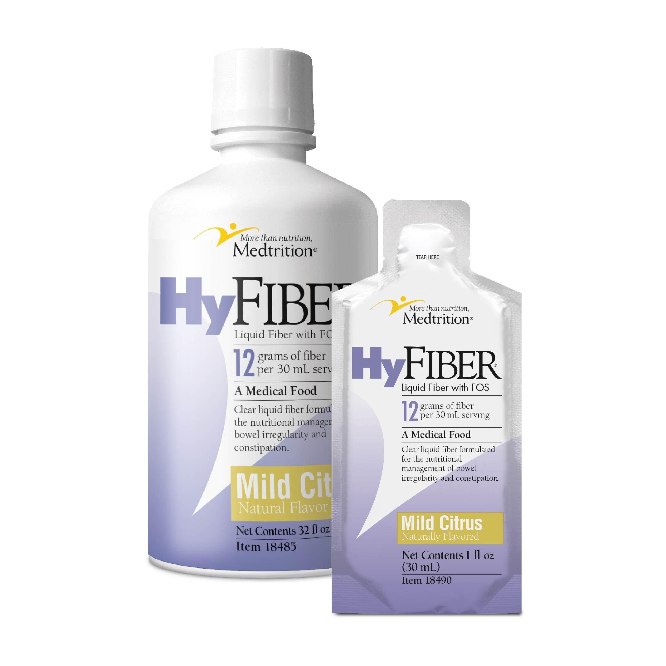 HyFiber® bottle and sachets